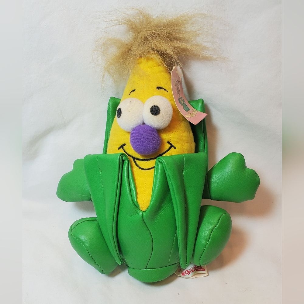 Vegetable Friends Vintage 1996 Corny On The Cob Plush Corn Cob ToyBox Creations